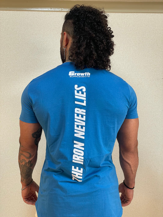 Growth Camisa Premium Long Growth Man Blue